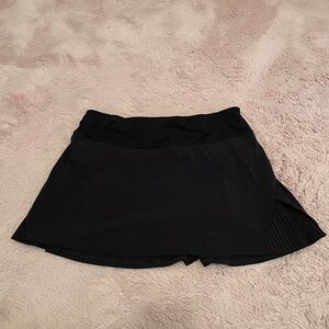 Black Lululemon Skort